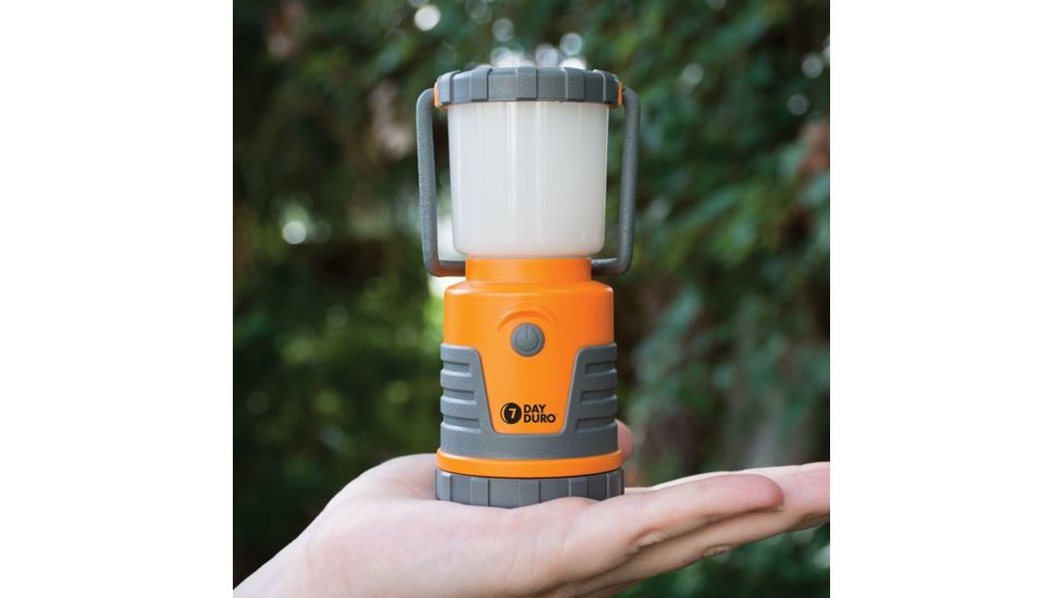 UST 7-Day Duro LED Lantern, Orange, Orange 20-12063