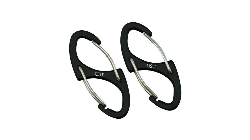 UST Dual Carabiner 0.5, Black 20-12070