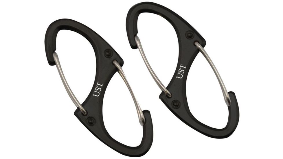 UST Dual Carabiner 1.0, Black 20-12071