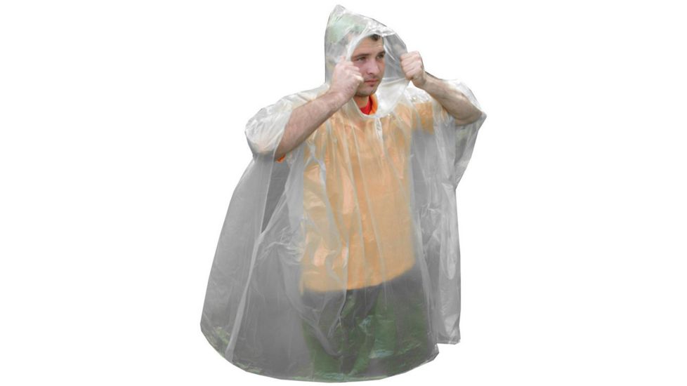 UST Emergency Poncho, PDQ 18-ct, Clear 20-310-CP18