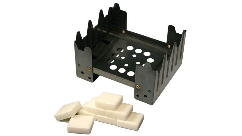 UST Folding Stove with Fuel, Black 20-STV0001-10