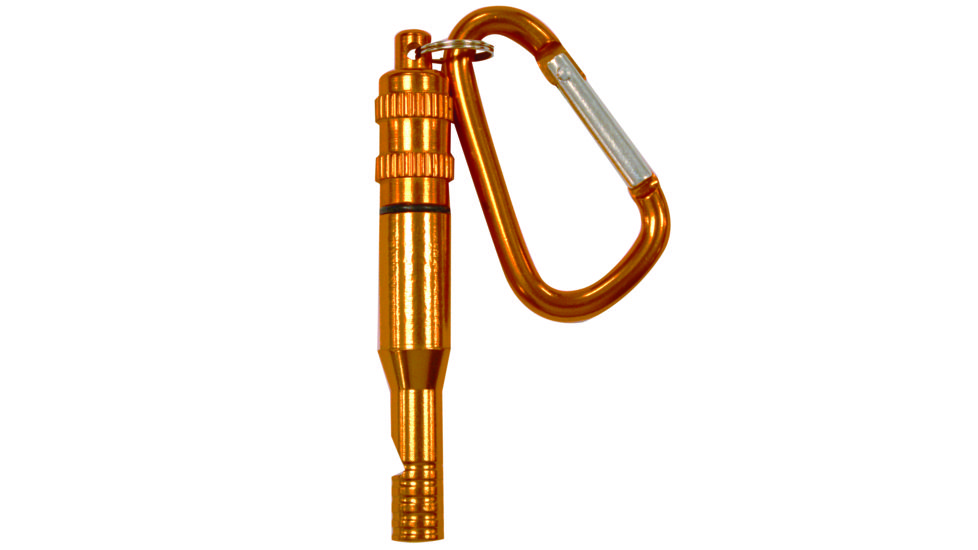 UST I.C.E. Aluminum Whistle,Orange 20-SGN0005-08