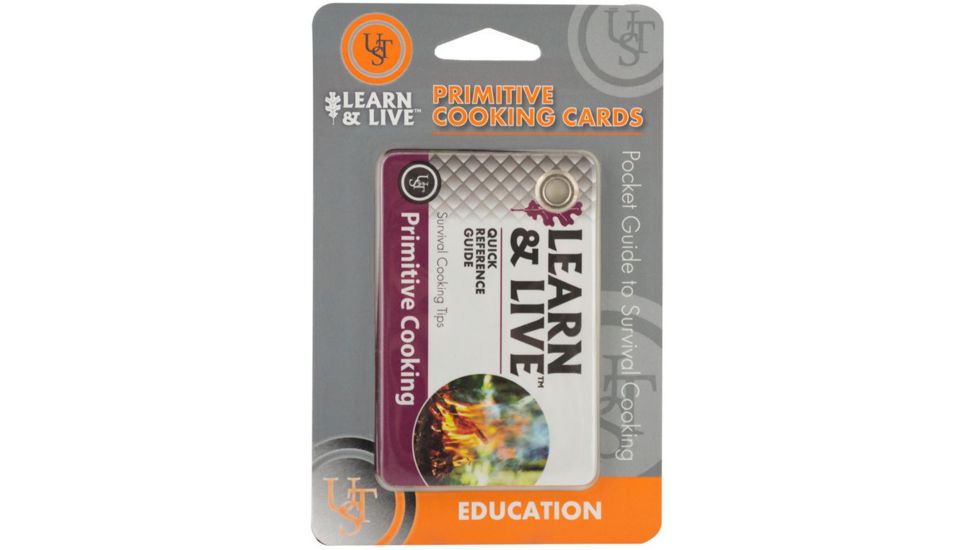 UST Learn and Live Cards - Primitive Cooking, White 20-02744