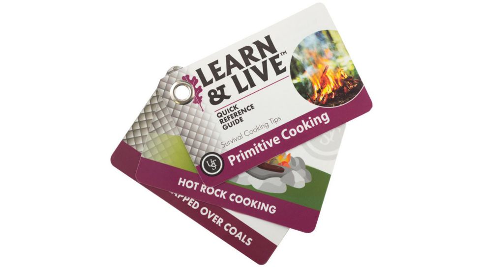 UST Learn and Live Cards - Primitive Cooking, White 20-02744