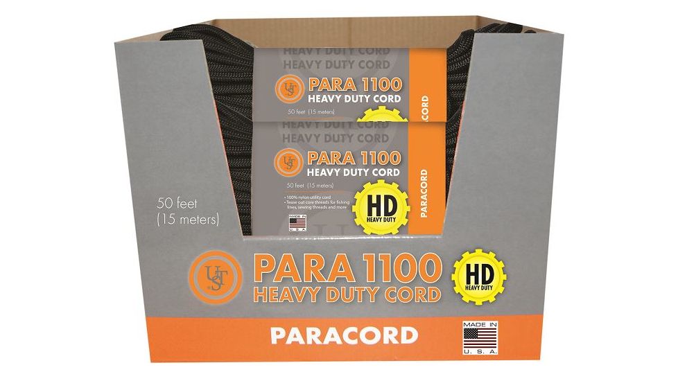 UST Para 1100 Hank, Black, 50 ft 20-11X50-PDQ9