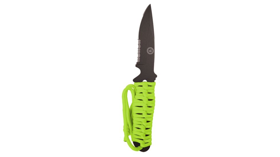 UST SaberCut Para Knife 3.0 in. Blade, Lime 20-51169-07