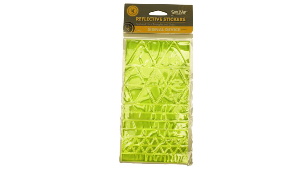 UST See-Me Reflective Stickers,Green,Pack of 2 20-SGN0011-06