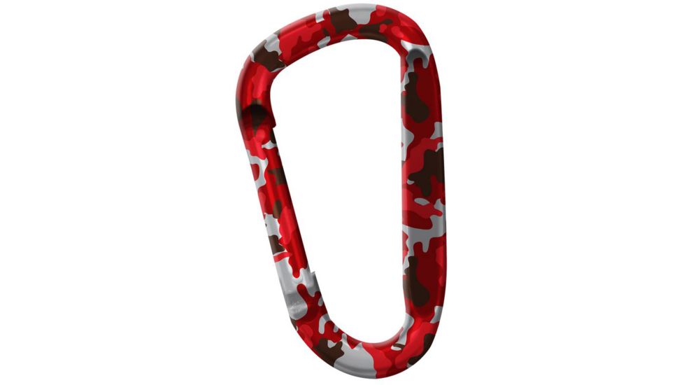 UST Snappy Carabiner, Red Camo 20-12084