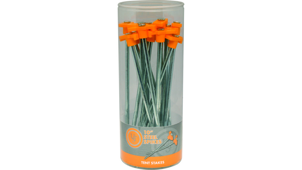 UST Steel Spike 10in, Sellinder 18-ct, Orange 20-02100SD