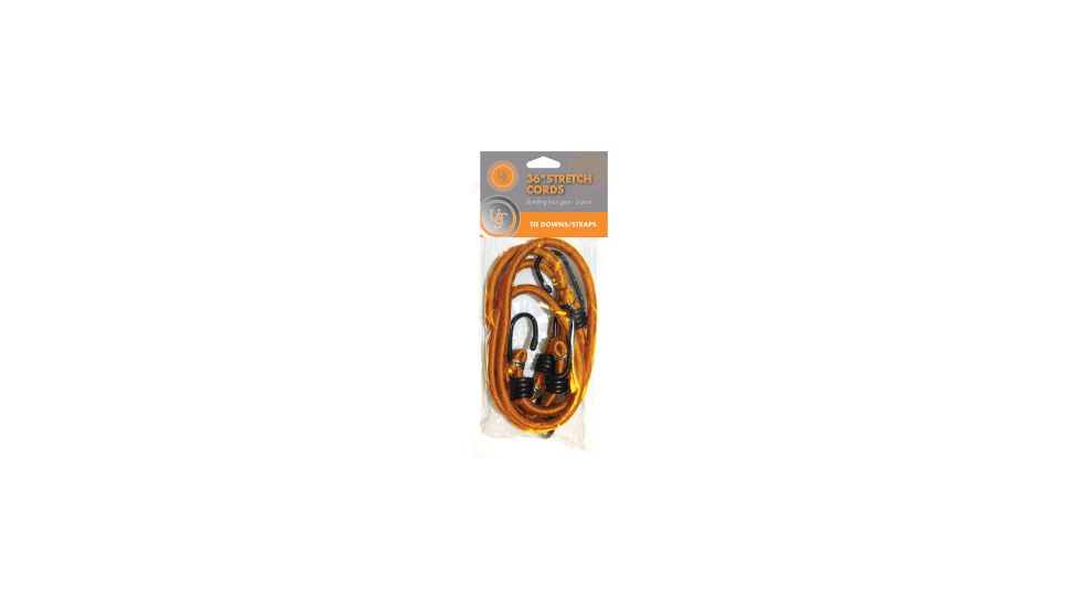 UST Stretch Cord 36in., 2-Pack, Orange 20-2x36-08