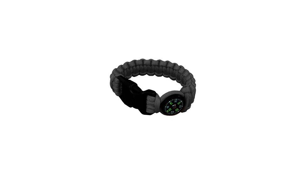 UST Survival Compass Bracelet, Black 20-295-345-E5