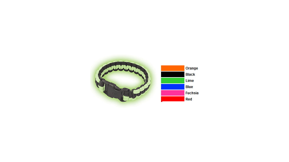 UST Survival Bracelet 7 in., Pink Camo 20-295B7-36