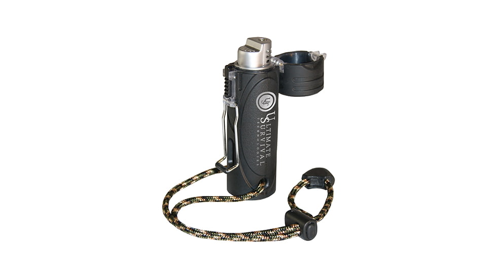 UST Trekker Stormproof Lighter, Black 21-W03-006