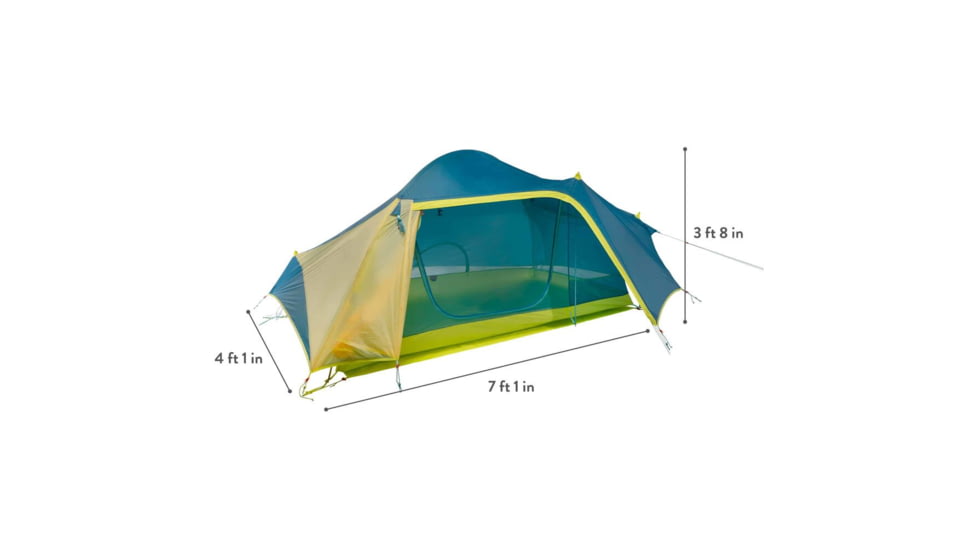 UST UST Highlander 2-person Backpacking Tent - New 2021, 1121068