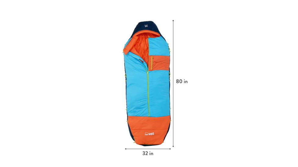 UST UST Monarch Sleeping Bag-Reg - New 2021, 1121066