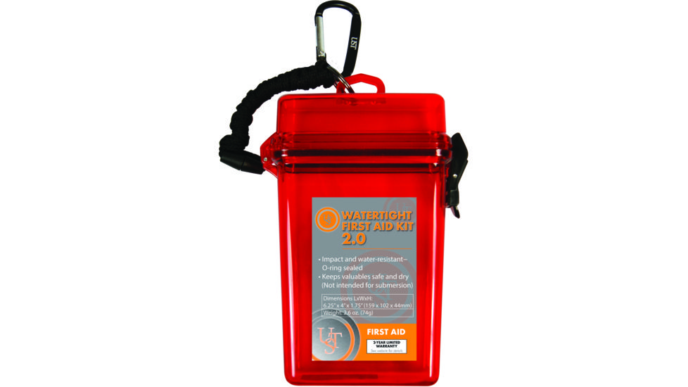 UST Watertight First Aid Kit 2.0, Red 80-30-1470