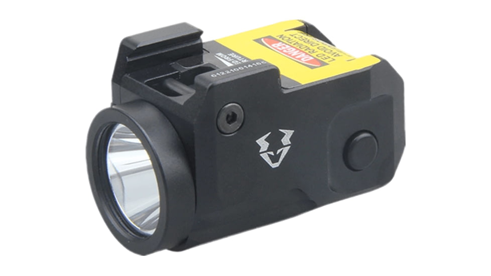 Vaide Scrapper Subcompact LED Pistol Flashlight, White, 500 Lumens, Black, VAPL-01