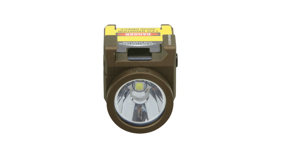 Vaide Scrapper Subcompact LED Pistol Flashlight, White, 500 Lumens, Chorme, VAPL-02