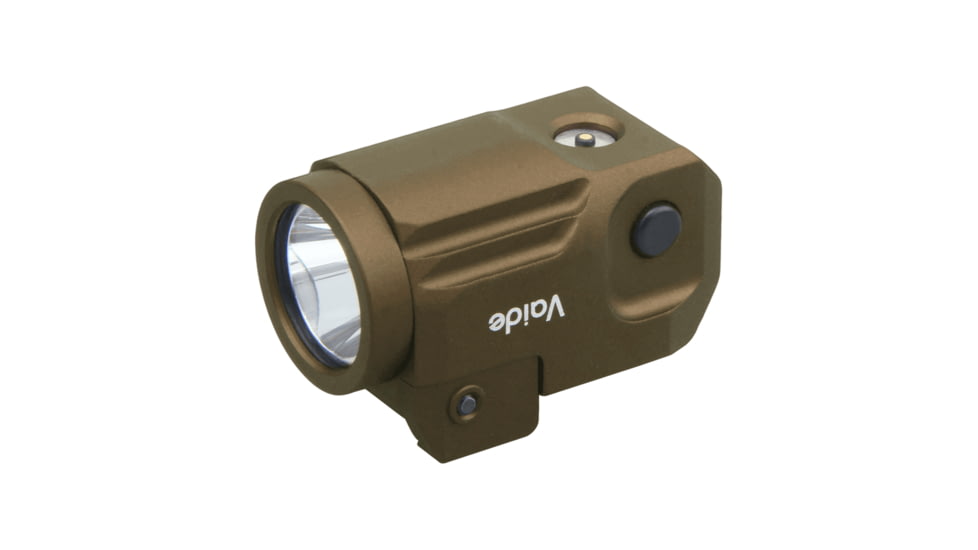 Vaide Scrapper Subcompact LED Pistol Flashlight, White, 500 Lumens, Chorme, VAPL-02