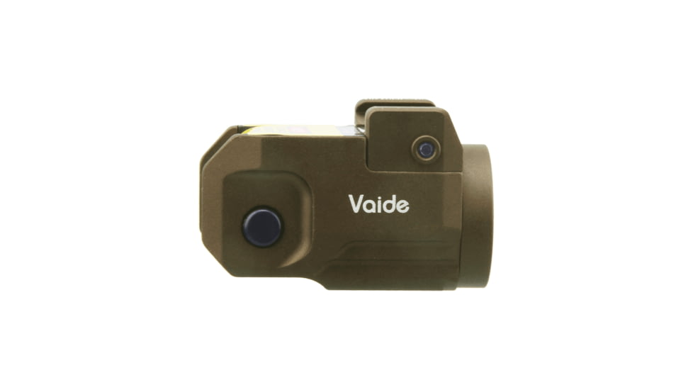 Vaide Scrapper Subcompact LED Pistol Flashlight, White, 500 Lumens, Chorme, VAPL-02