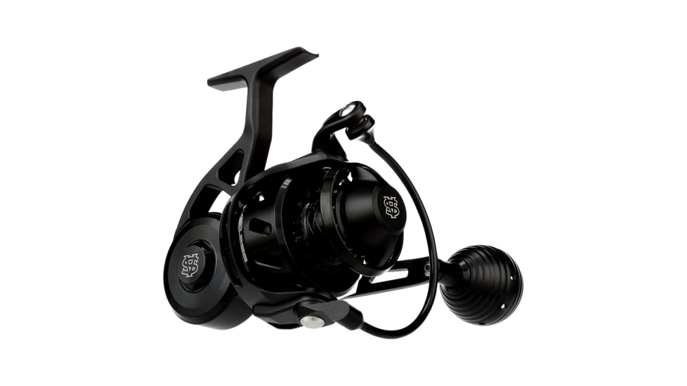 Van Staal VR Series Bailed Spinning Reel, 4.8/1, Left, 125, Black, VR125B