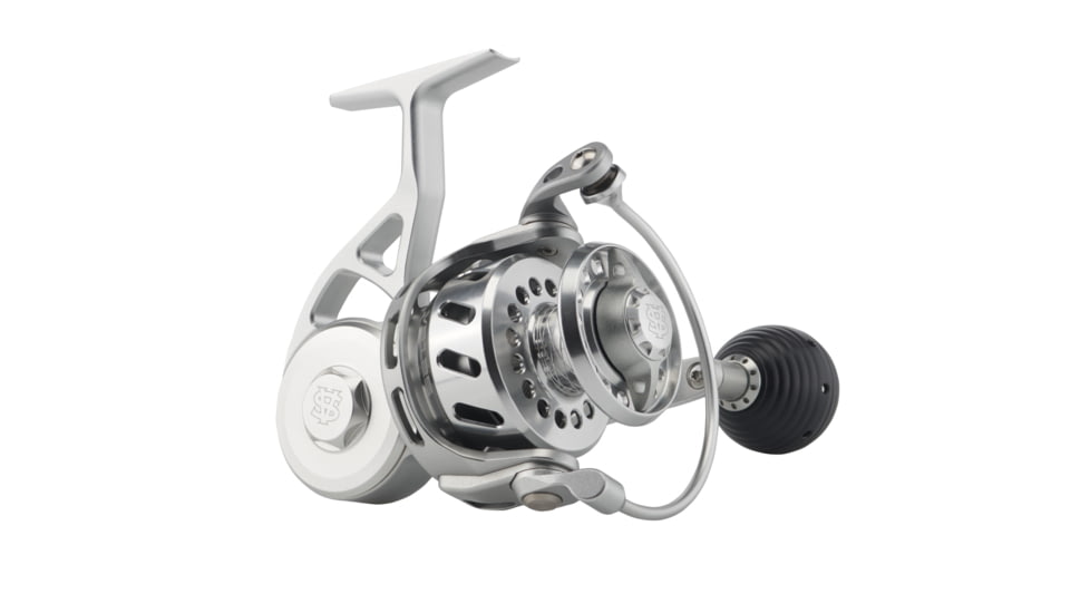 Van Staal VR Series Bailed Spinning Reel, 4.8/1, Left, 125, Silver, VR125