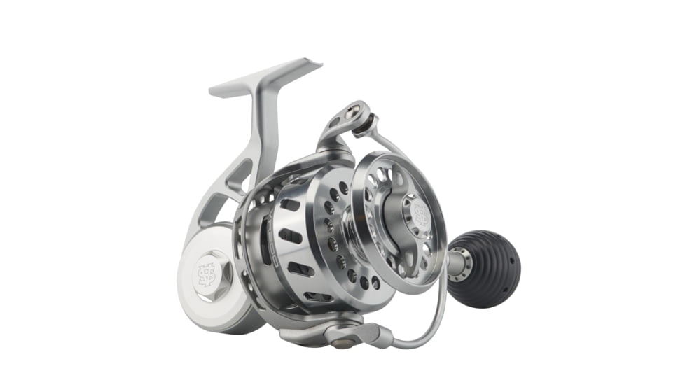 Van Staal VR Series Bailed Spinning Reel, 4.8/1, Left, 200, Silver, VR200