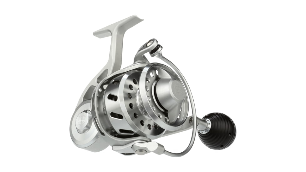 Van Staal VR Series Bailed Spinning Reel, 4.8/1, Right, 200, Silver, VR201