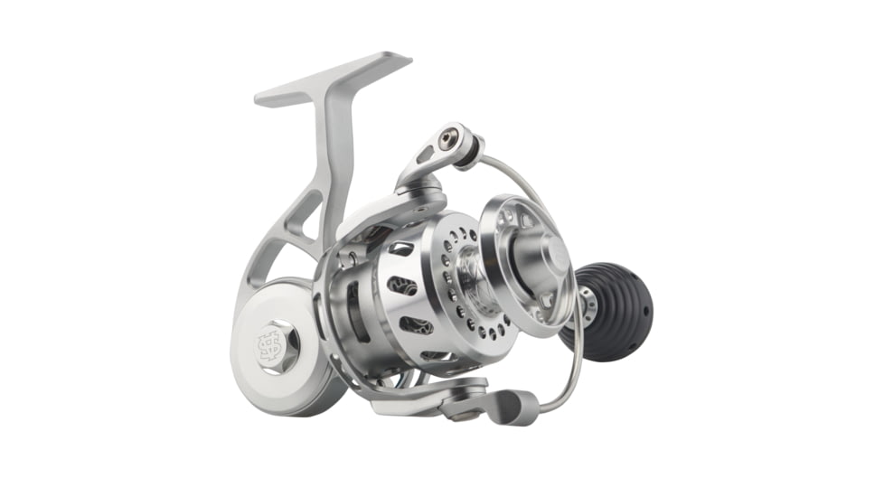 Van Staal VR Series Bailed Spinning Reel, 6.3/1, Left, 50, Silver, VR50