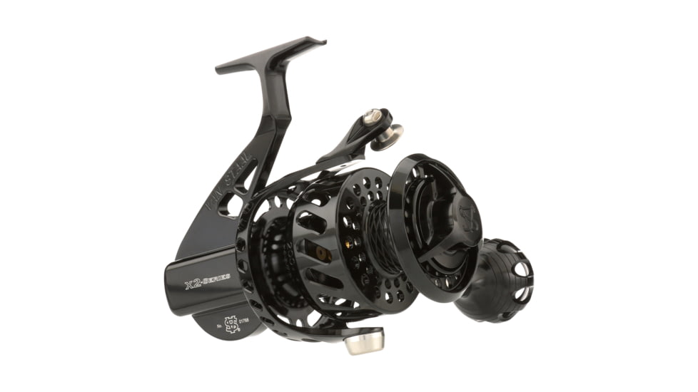 Van Staal VSX2 Bail-less Spinning Reel, 4.25/1, Left, 200, Black, VS200BX2