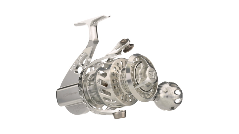Van Staal VSX2 Bail-less Spinning Reel, 4.25/1, Left, 200, Silver, VS200SX2