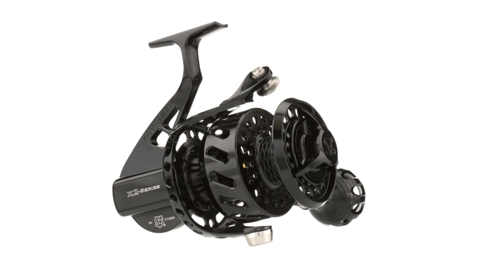 Van Staal VSX2 Bail-less Spinning Reel, 4.25/1, Left, 250, Black, VS250BX2