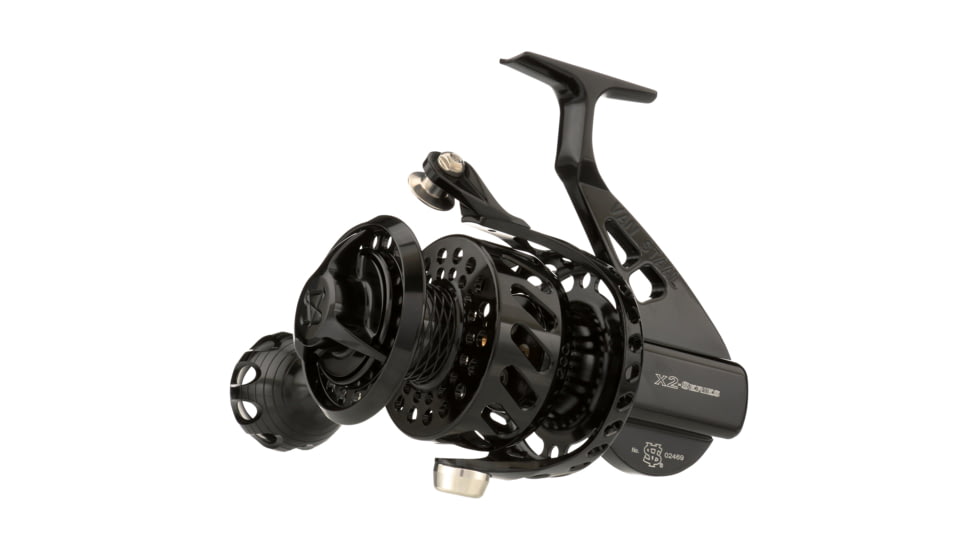 Van Staal VSX2 Bail-less Spinning Reel, 4.25/1, Right, 200, Black, VS201BX2