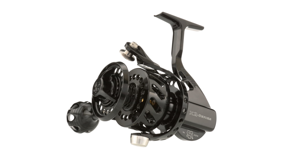 Van Staal VSX2 Bail-less Spinning Reel, 4.75/1, Right, 150, Black, VS151BX2