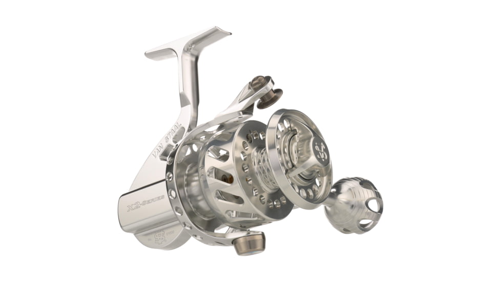 Van Staal VSX2 Bail-less Spinning Reel, 4.75/1, Right, 150, Silver, VS151SX2