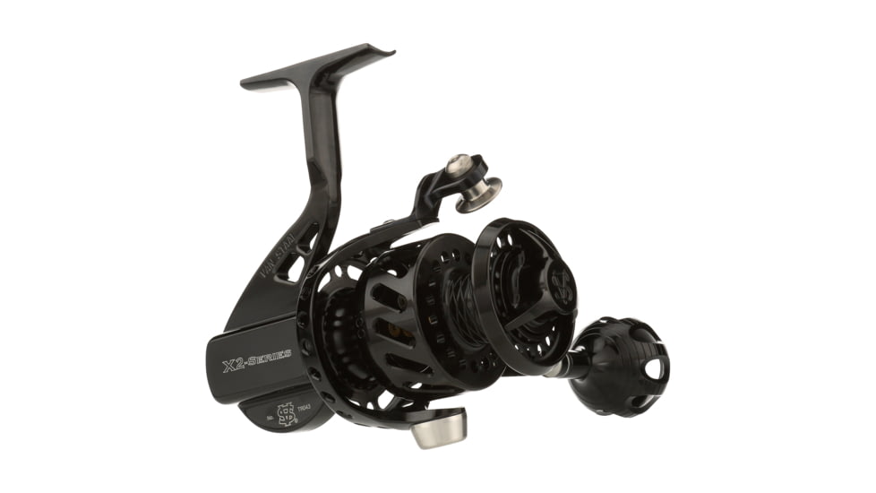 Van Staal VSX2 Bail-less Spinning Reel, 5.4/1, Left, 100, Black, VS100BX2