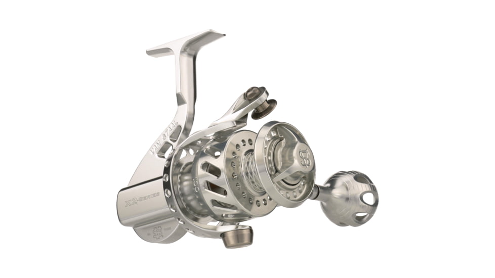 Van Staal VSX2 Bail-less Spinning Reel, 5.4/1, Left, 100, Silver, VS100SX2
