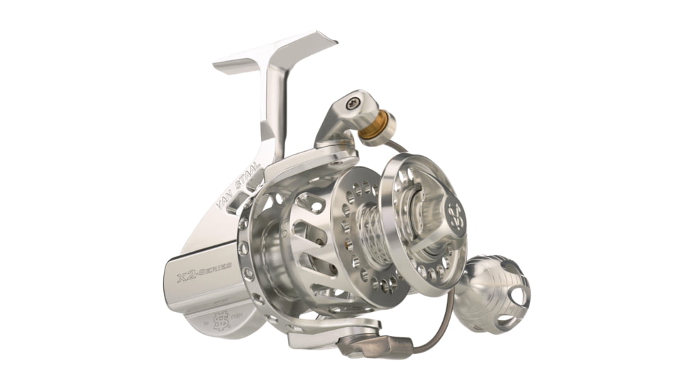 Van Staal VSX2 Bailed Spinning Reel, 4.75/1, Left, 150, Silver, VSB150SX2