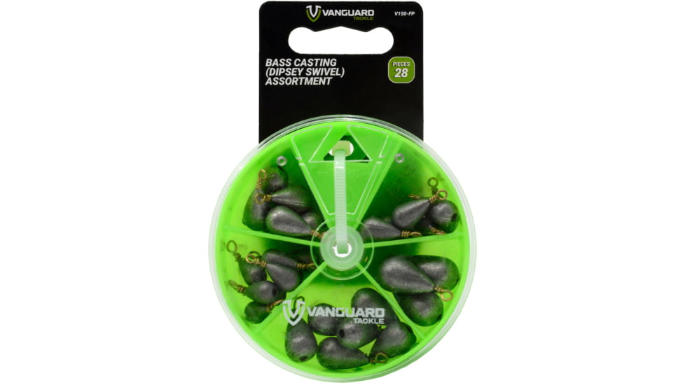 Vanguard Bass Casting Assortment, 28 Pieces, V150-FP