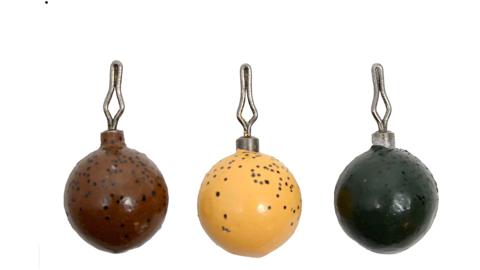 Vanguard Drop Shot Weights, Round 3/16, 8 Pack, Assortment Clear, VDSB316-8