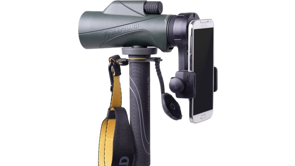 Vanguard ED Glass 10x42 Monocular, PA-60 Smart Phone Adaptor, Bluetooth, Green, VEO HD2 1042M