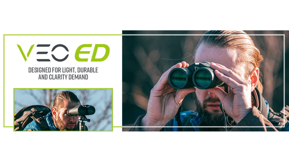 Vanguard ED Glass 10x50 Binoculars, Green, VEO ED 1050