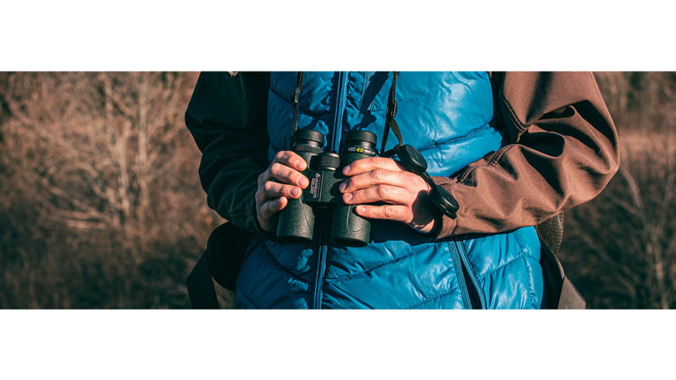 Vanguard ED Glass 10x50 Binoculars, Green, VEO ED 1050