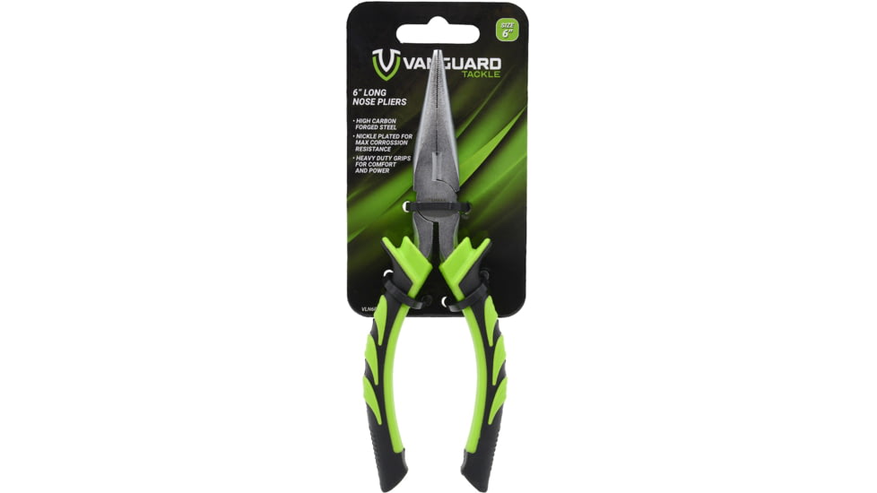 Vanguard Long Nose Pliers, 6in, VLN6P