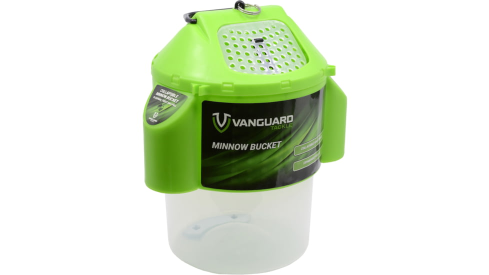 Vanguard Minnow Bucket, Swiveling Line Attachment, VMBBC