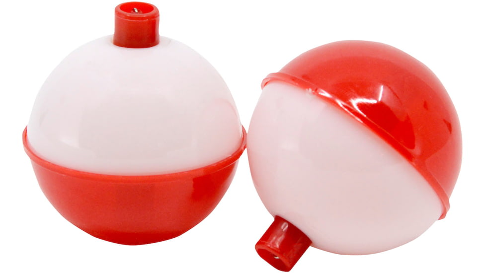 Vanguard Red/White Fishing Floats, 1-1/2in, 2-Pack, VF6