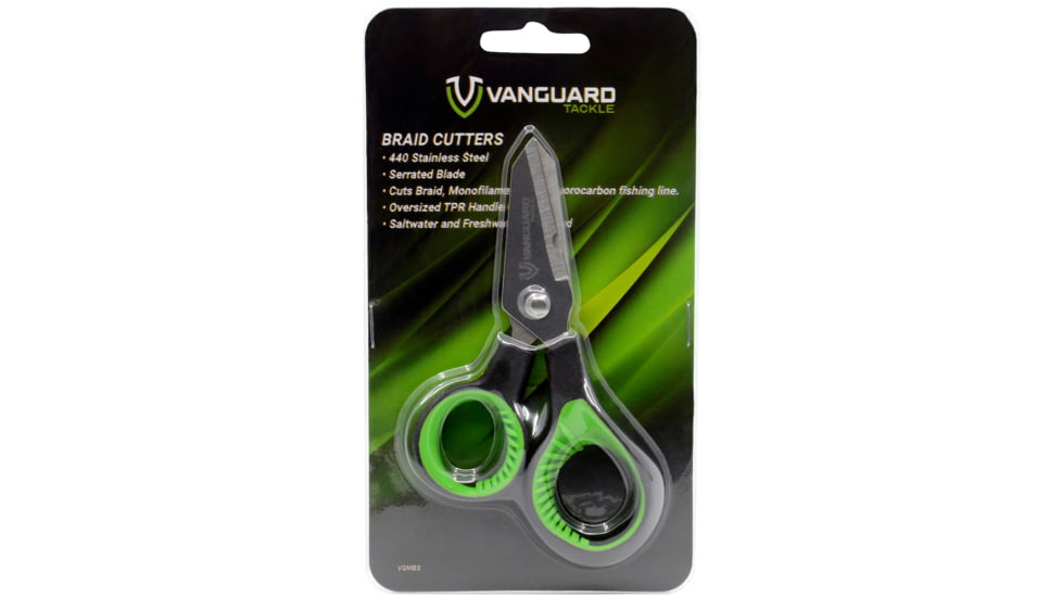 Vanguard Vanguard Magnum Braid Scissors, 440 Stainless Steel, 5in, VGMBS