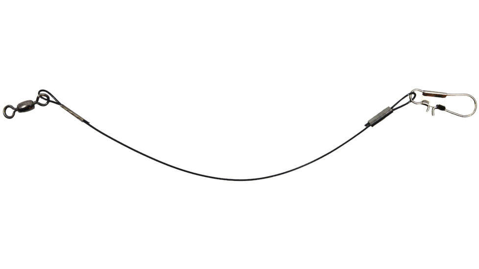 Vanguard Wire Leader, 30lb Test, 6in, 3-Pack, Black, VWLB306