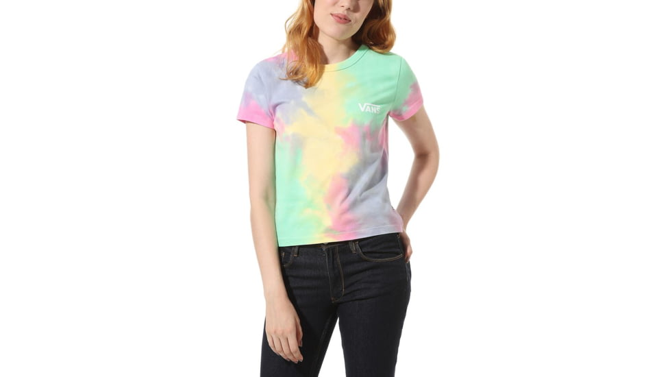Vans Aura Baby Tee - Womens, Aura Wash, Extra Small, VN0A4DNKVDU-AW-XS