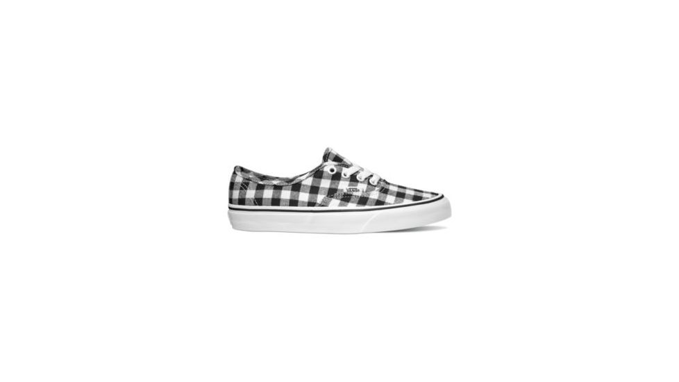 Vans Authentic Casual Boot, Gingham Black/True White, 5.5 US, VN0A38EMSIX-5.5 US/7 US